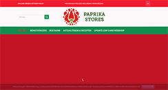 Desktop Screenshot of paprikastore.co.uk